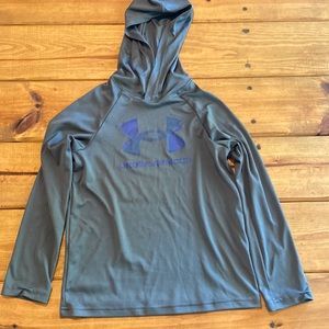 Boys Under Armour hooded long sleeve